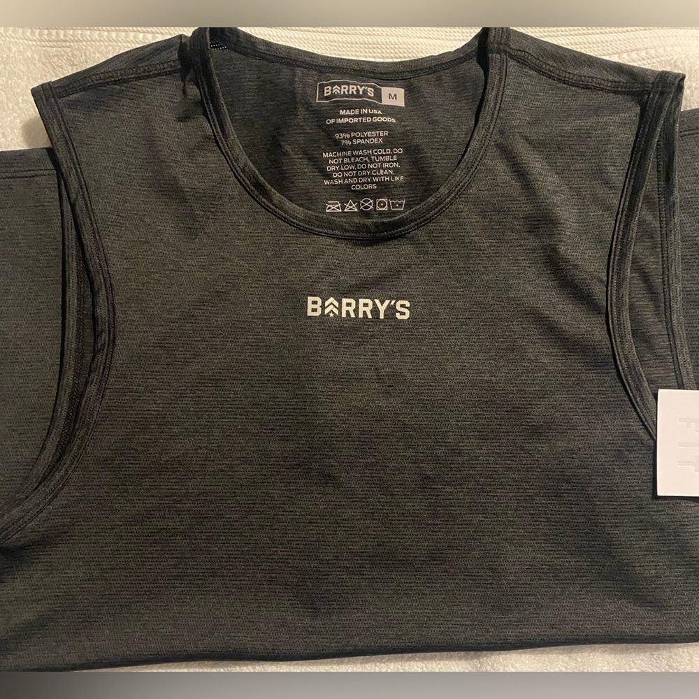 Dark Gray Men's Tank Top